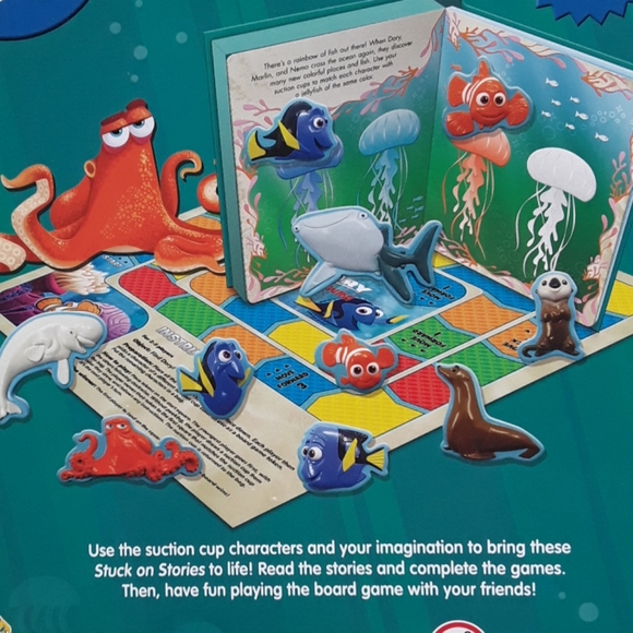 New Cute Disney Pixar Finding Dory Book Game - Picture 3 of 15